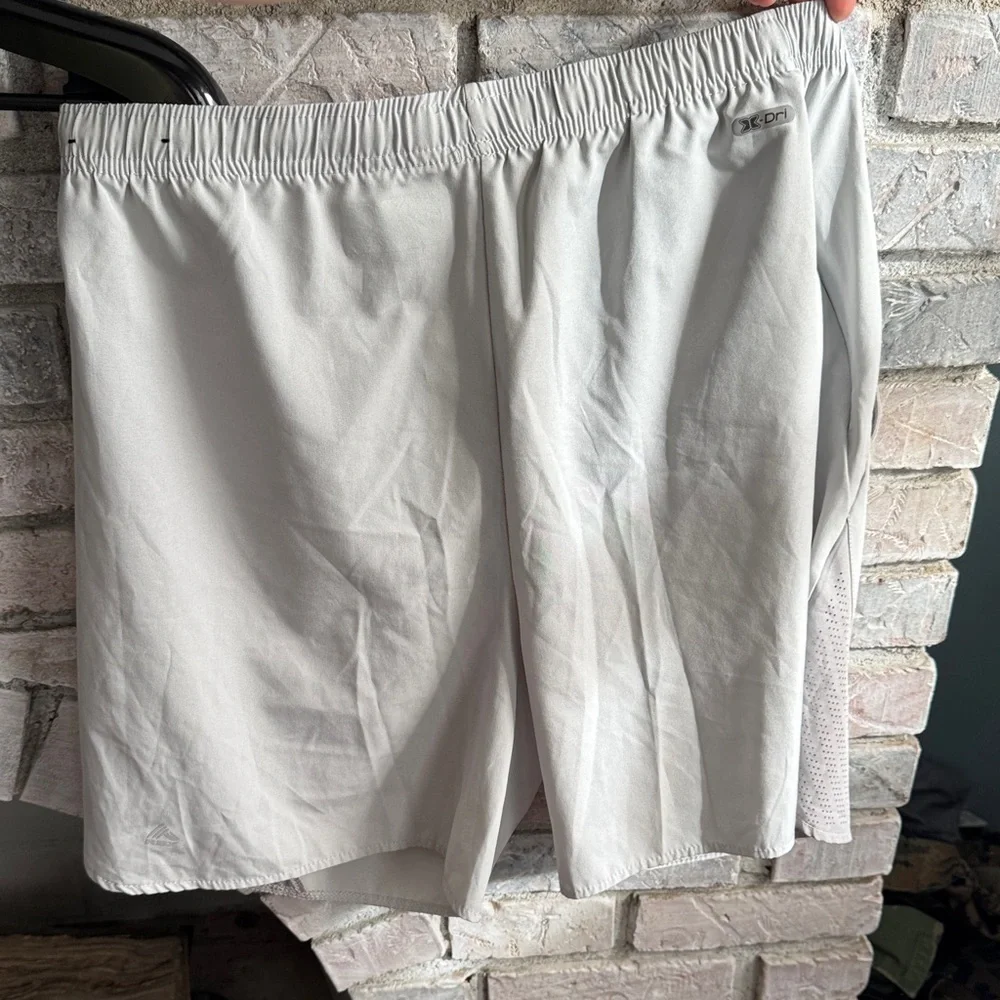 RBX Light Gray Men's Athletic Shorts
